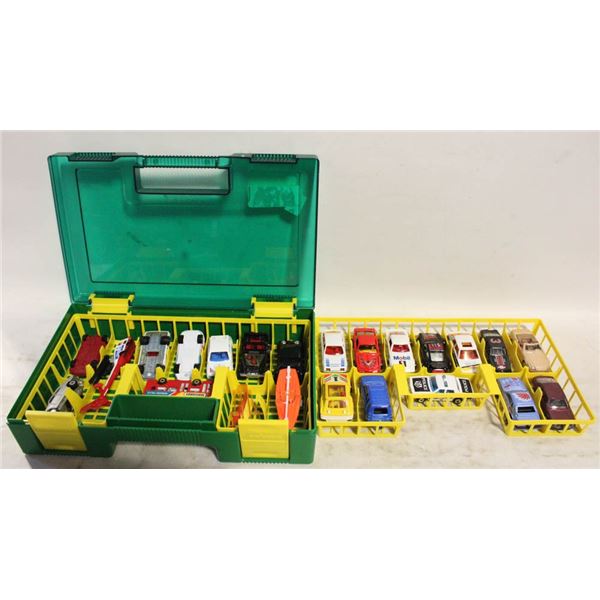 MAJORETTE LAYERED HARD CASE FILLED W/CARS