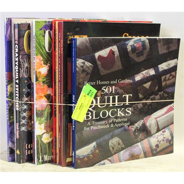 10 QUILTING BOOKS