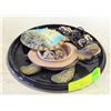 Image 1 : SEA TURTLE TRINKET DISH (SHELL REMOVABLE AS LID)