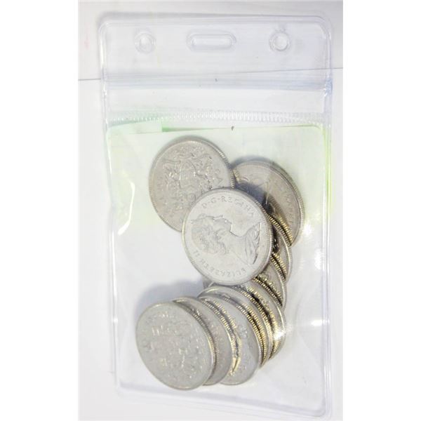 BAG OF TEN MIXED UNCIRCULATED