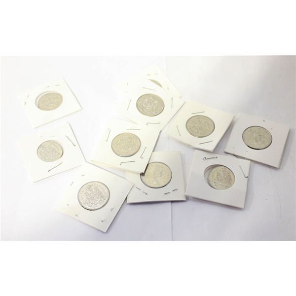BAG OF 10 UNCIRCULATED MIXED