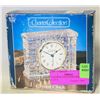 Image 1 : CHARTER COLLECTION CRYSTAL CLOCK