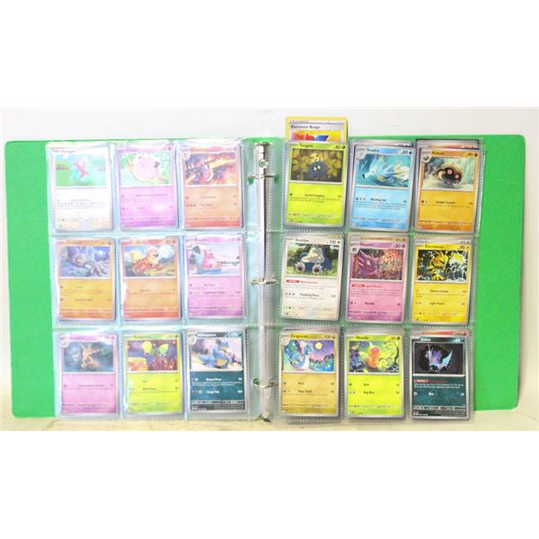 BINDER OF POKEMON COLLECTOR CARDS