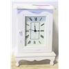Image 1 : WHITE WOOD CLOCK STORAGE BOX