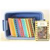 Image 1 : MINI RUMMERMAID STORAGE BIN W/BEDTIME STORY BOOKS