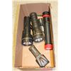 Image 1 : BOX OF ASSORTED FLASHLIGHTS