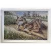 Image 1 : GAIL ADAMS PICTURE OF WOLVES TITLED PARENTS 2001