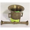 Image 1 : SOLID BRASS HEAVY VINTAGE MORTOR