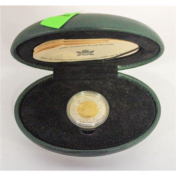 CANADA 1999 NUNAVUT PROOF $2 COIN