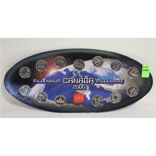 CANADA 2000 QUARTER SET