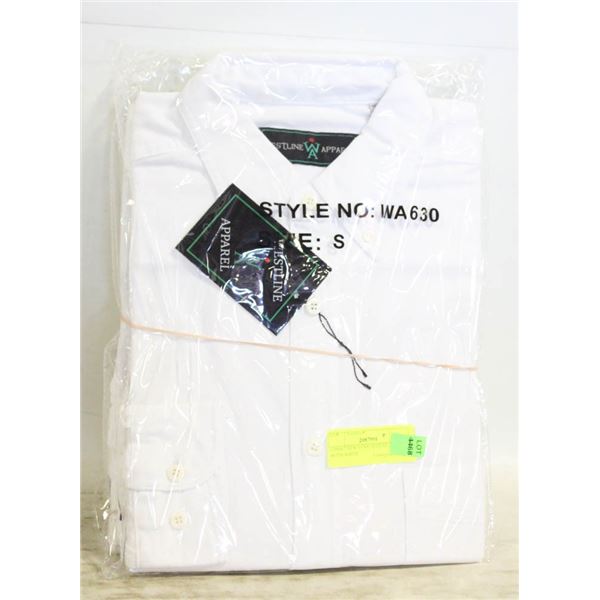 #3004-2 NEW LONG SLEEVE SHIRTS BOTH WHITE