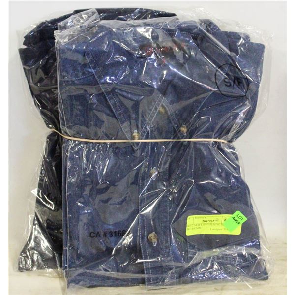 #3005-2 NEW LONG SLEEVE SHIRTS BOTH DENIM