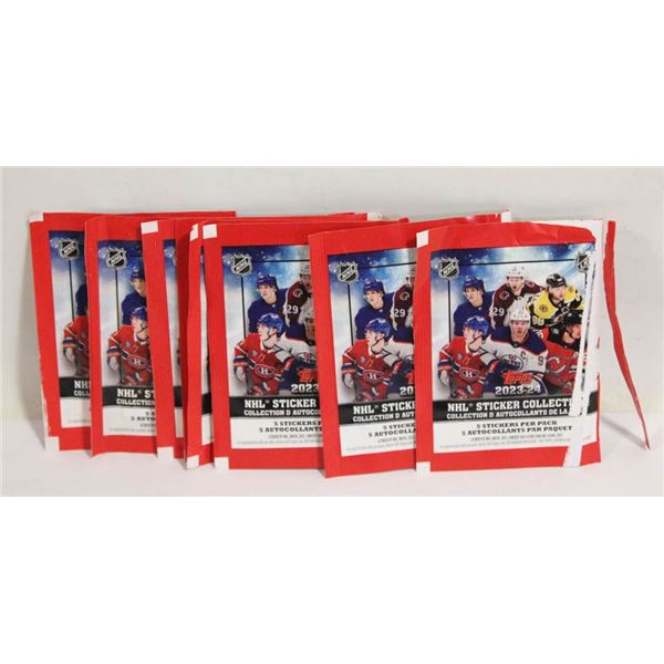UNOPENED NHL 9 PACKS NHL 2023-2024