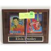 Image 1 : MOUNTED ELVIS PRESLEY COLLECTOR CARDS FOIL