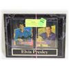 Image 1 : MOUNTED ELVIS PRESLEY COLLECTOR CARDS FOIL