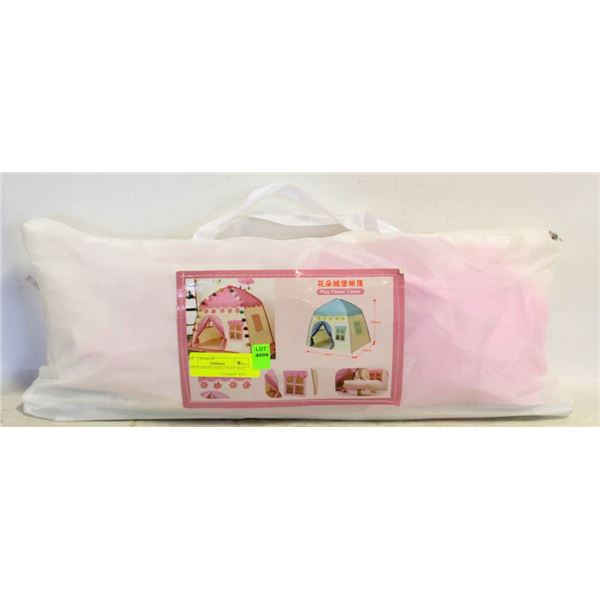 KIDS FLOWER CASTLE PLAY TENT