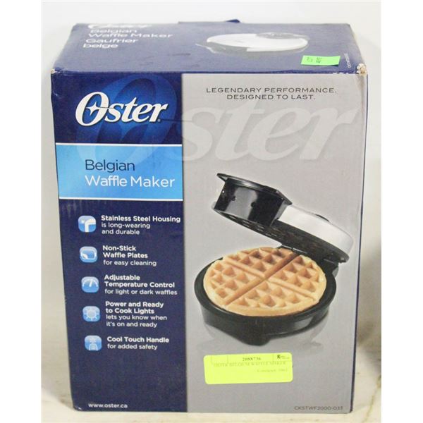 OSTER BELGIUM WAFFLE MAKER