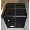 Image 1 : STORAGE CUBE FOOTSTOOL