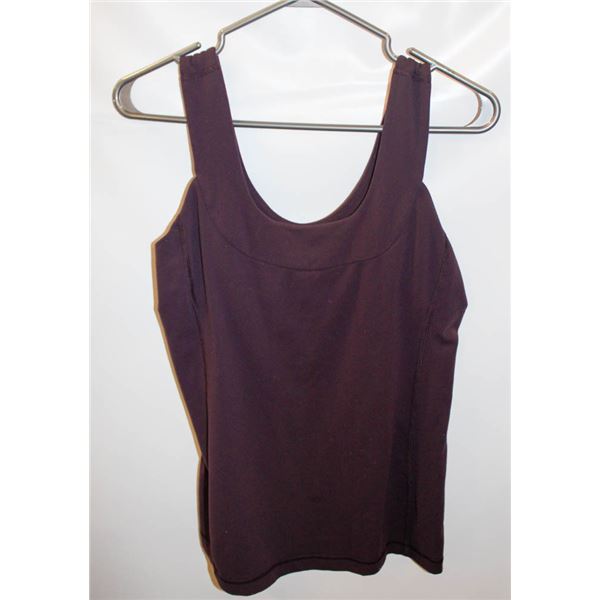 LADIES L LULU LEMON PURPLE SPORT TOP