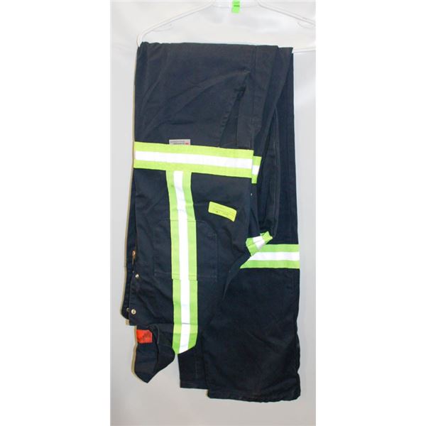 MENS SIZE 42 HI VIS COVERALLS 3M SCOTCHLITE