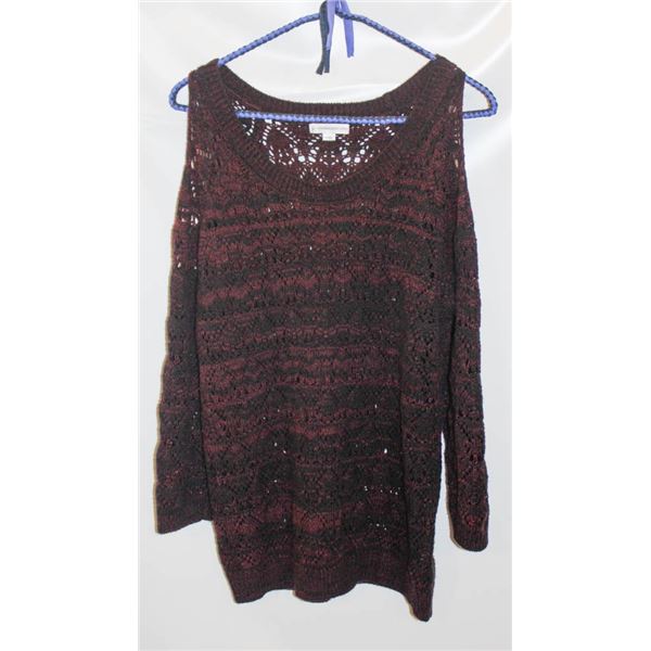 LADIES LARGE WAREHOUSE ONE SWEATER