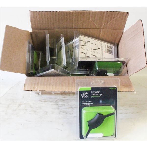 LOT OF 12 X 3M LITTMANN STETHOSCOPE IDENTIFICATION