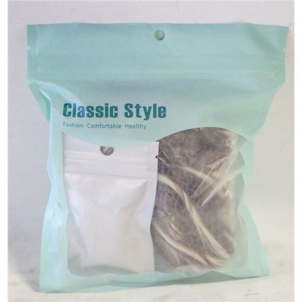 14 INCH BLONDE MIX PONYTAIL (NEW) SYNTHETIC