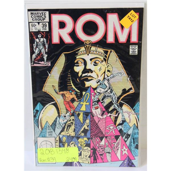 MARVEL ROM #39 COMIC BOOK SLEEVED+BOARDED