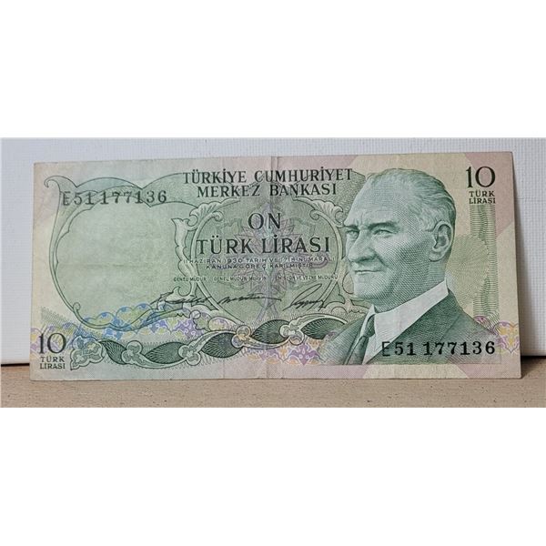 8)  FROM 1966 TURKEY, 10 LIKASI