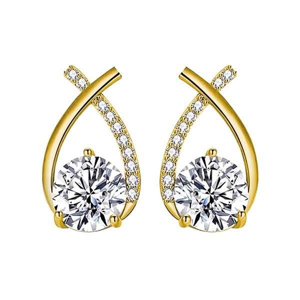 1 CT GRA CERTIFIED FISHTAIL STYLE ROUND BRILLIANT