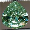 Image 1 : 1.95 CT 8*8 MM VVS1 VIVID BLUE COLOR PEAR CUT