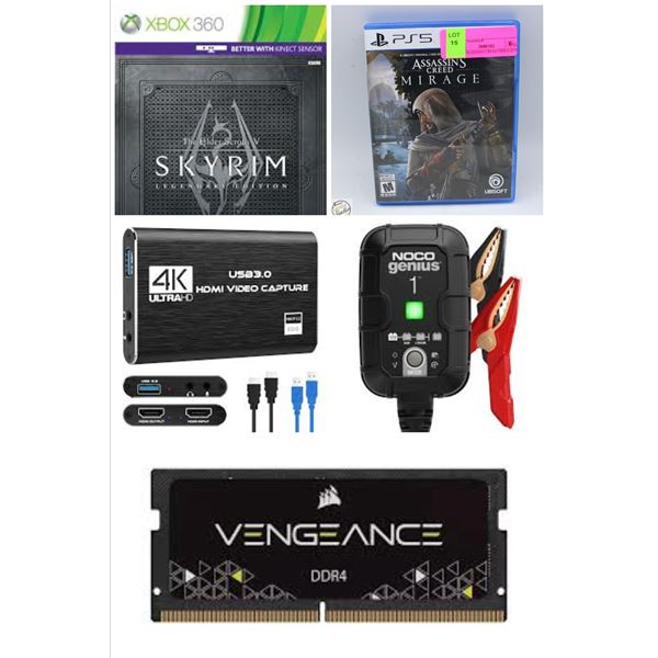 FEATURED SMALL ELECTRONICS, VIDEO GAMES