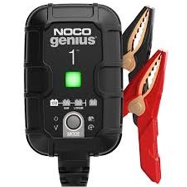 BRAND NEW NOCO GENIUS BATTERY CHARGER 6V & 12V 1A
