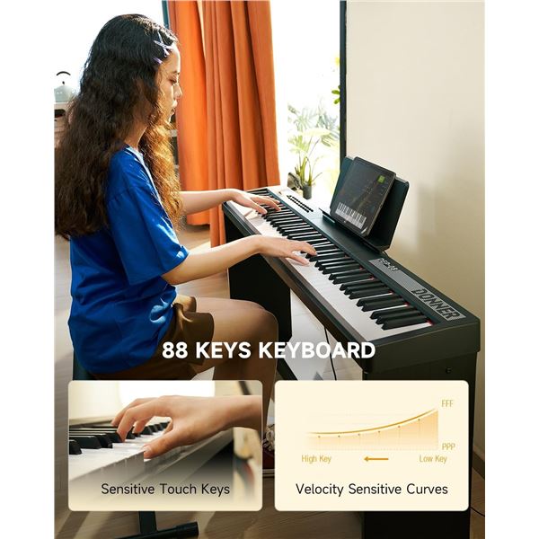 NEW ASSEMBLED DONNER DEP-08 ELECTRIC KEYBOARD