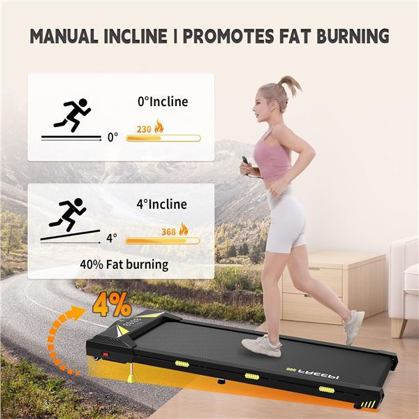 NEW FREEPI UNDER BED PORTABLE TREADMILL