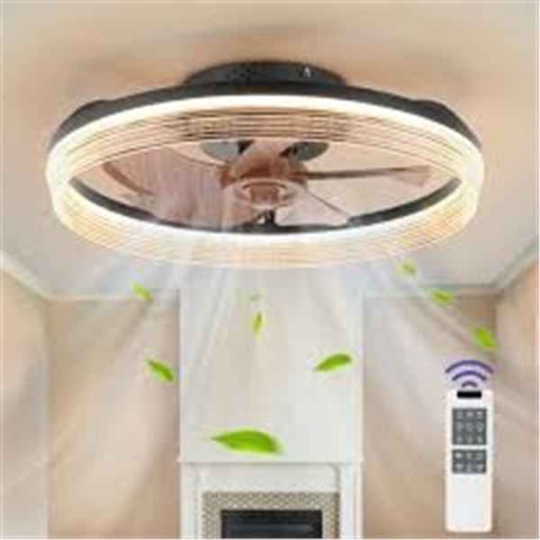NEW BEKADA 20" LED CEILING FAN LIGHT
