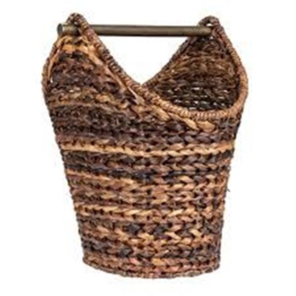 NEW 16" OVAL BANKUAN BRAIDED TISSUE BASKET