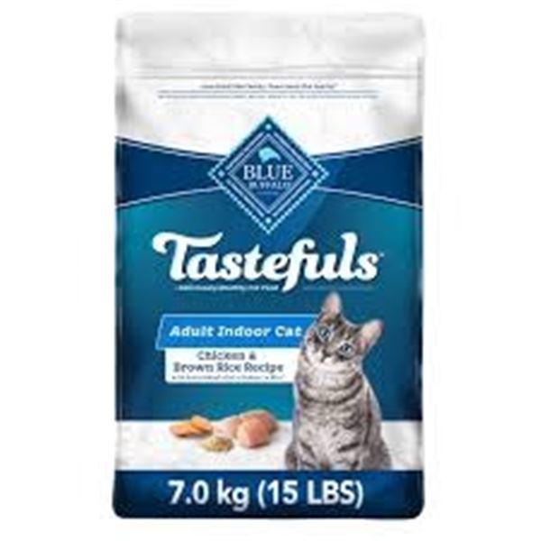 NEW 15LBS BLUE BUFFALO TASTEFUL ADULT INDOOR CAT
