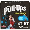 Image 1 : NEW 52CT HUGGIES PULL UPS NIGHT TIME SIZE 4T-5T