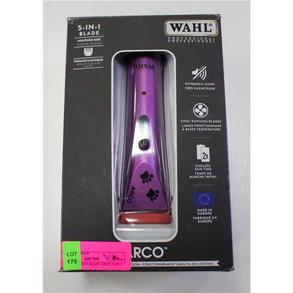 WAHL ARCO PET HAIR CLIPPERS REPACKED IN DIFFERENT