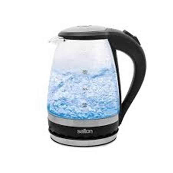 NEW SALTON 1.5L CORDLESS ELECTRIC GLASS KETTLE