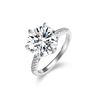 Image 5 : 5 CT GRA CERTIFIED ROUND BRILLLIANT MOISSANITE 925S