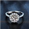 Image 1 : 2 CT GRA CERTIFIED ROUND BRILLLIANT MOISSANITE 925S