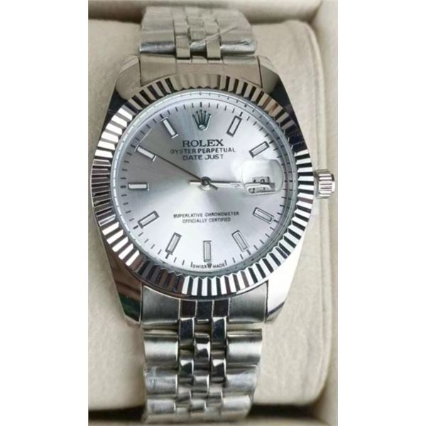 NEW REPLICA ROLEX "DATE JUST" QUARTZ WATCH