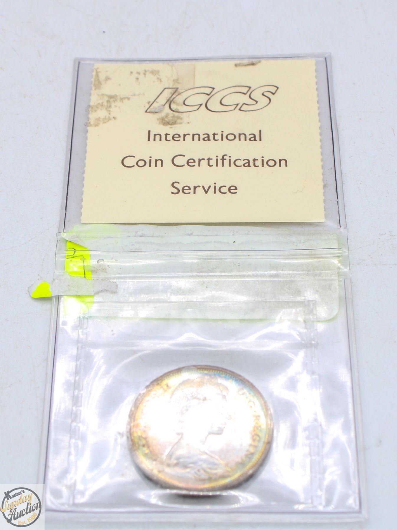 CERTIFIED SP65 CDN 1967 CAMEO 50C