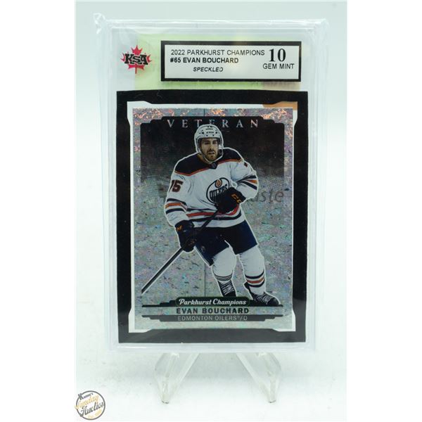 EVAN BOUCHARD 2022 PARKHURST CHAMPION