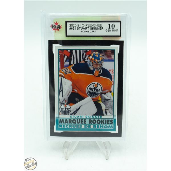 STUART SKINNER ROOKIE 2020-21 O PEE CHEE