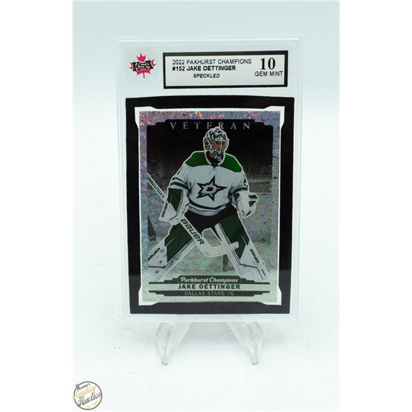 JAKE OETTINGER 2022 PARKHURST CHAMPIONS