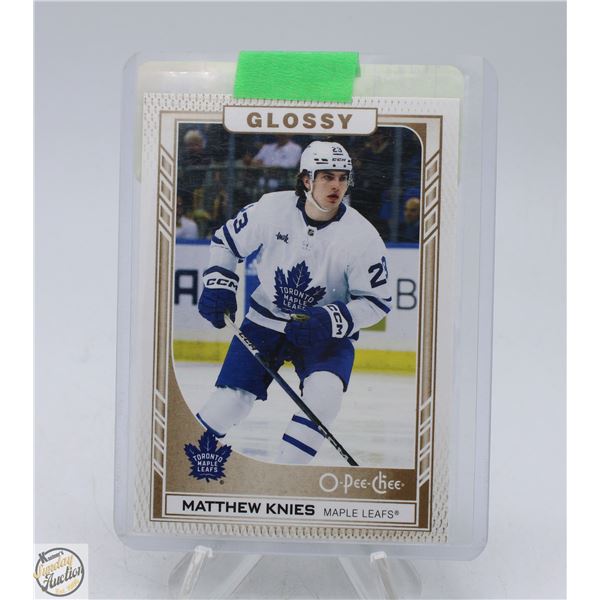 MATTHEW KNIES ROOKIE 2023-24 O PEE CHEE