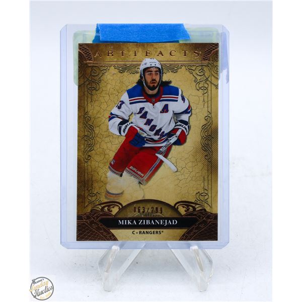 MIKA ZIBANEJAD 2020-21 #'D 63/299 ARTIFACTS